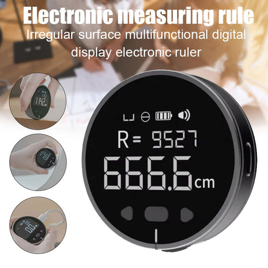 Elektronisches Distanzmessgerät – Digitale Maßband-Alternative mit LCD Display, hochpräzise Messung & handliches Design