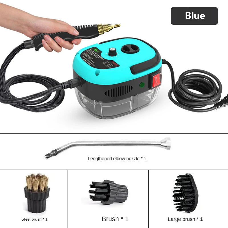 2500W Hand-Dampfreiniger – Hochdruck & Hochtemperatur Dampfgerät für Klimaanlage, Küche, Auto & Bodenreinigung