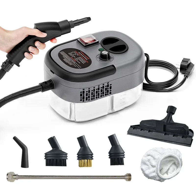 2500W Hand-Dampfreiniger – Hochdruck & Hochtemperatur Dampfgerät für Klimaanlage, Küche, Auto & Bodenreinigung