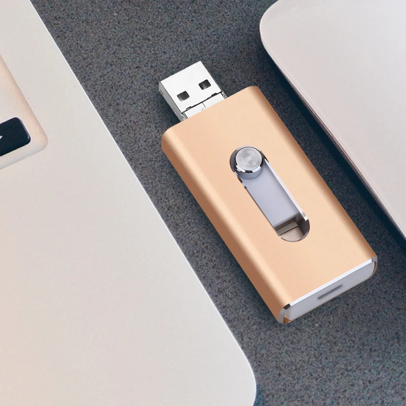 📱 USB Flash Drive für iPhone & Android – 1TB / 2TB Externer Speicherstick mit USB 3.0