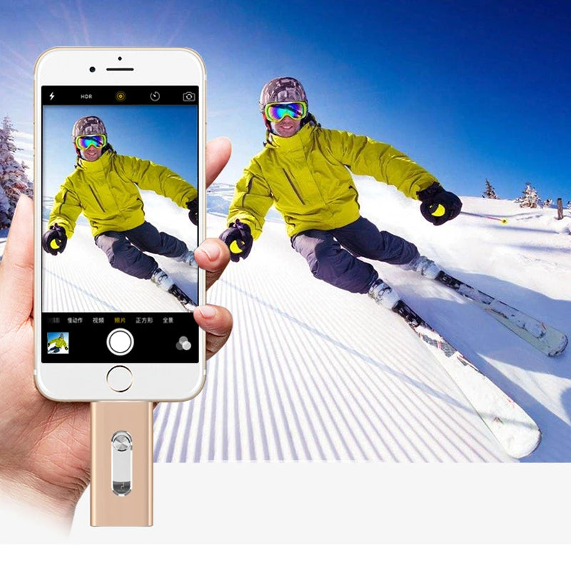 📱 USB Flash Drive für iPhone & Android – 1TB / 2TB Externer Speicherstick mit USB 3.0