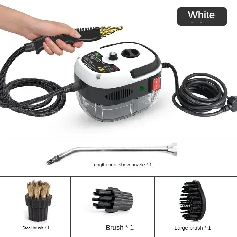 2500W Hand-Dampfreiniger – Hochdruck & Hochtemperatur Dampfgerät für Klimaanlage, Küche, Auto & Bodenreinigung