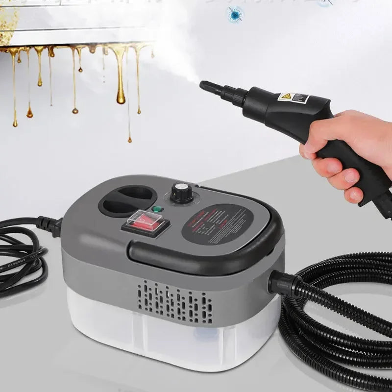 2500W Hand-Dampfreiniger – Hochdruck & Hochtemperatur Dampfgerät für Klimaanlage, Küche, Auto & Bodenreinigung