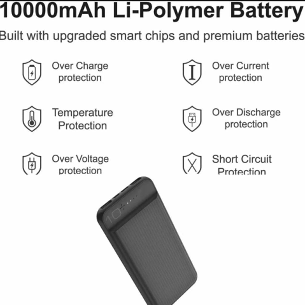 Neue Powerbank – Schnellladegerät (Fast Charger) USB Externer Akku für Mobiltelefone
