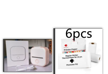 Mini Thermodrucker tragbar – Bluetooth Label Printer & Foto Printer für Zuhause, Büro & Schule