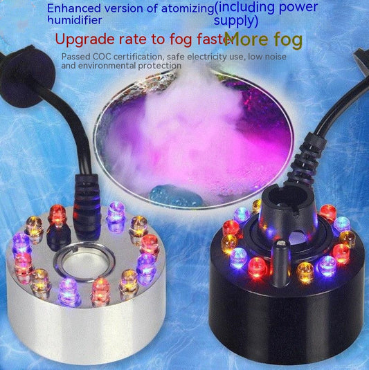 Bunter Monochromer Ultraschall-Aquarium-Vernebler