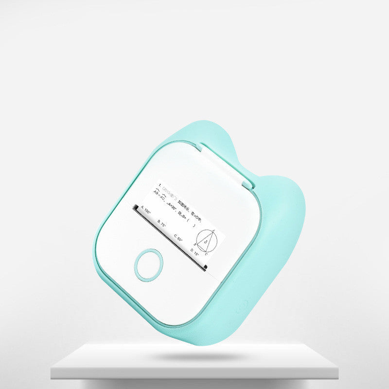 Mini Thermodrucker tragbar – Bluetooth Label Printer & Foto Printer für Zuhause, Büro & Schule