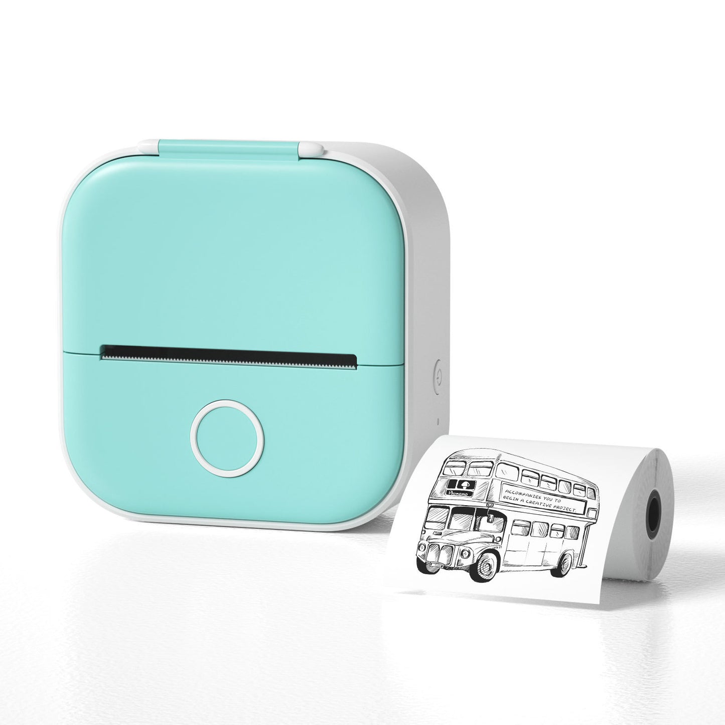Mini Thermodrucker tragbar – Bluetooth Label Printer & Foto Printer für Zuhause, Büro & Schule