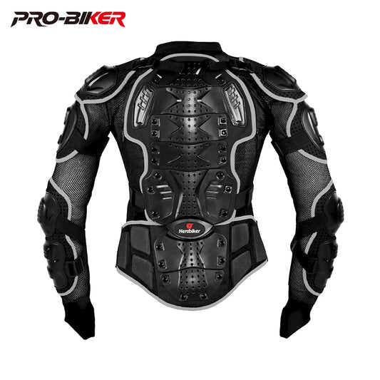 Motorradjacke mit Protektoren für Herren – Motorrad Body Armor, Schutzjacke für Motocross, Racing & Offroad, Snowboard, Skateboard extreme Sport