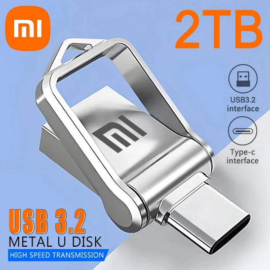 ⚡ Xiaomi USB 3.2 Flash Drive – High-Speed Dual-Use Speicherstick mit Type-C & USB,  1TB / 2TB