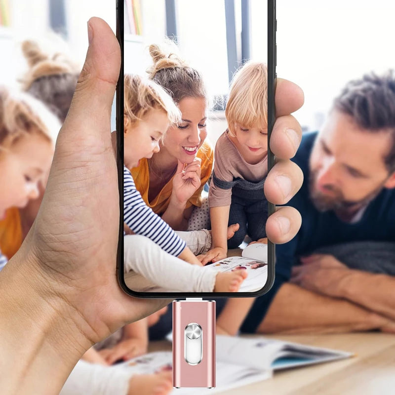 📱 USB Flash Drive für iPhone & Android – 1TB / 2TB Externer Speicherstick mit USB 3.0