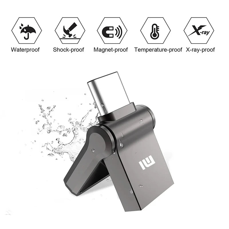 ⚡ Xiaomi USB 3.2 Flash Drive – High-Speed Dual-Use Speicherstick mit Type-C & USB,  1TB / 2TB